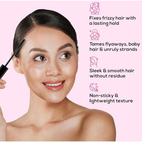 Renee Frizz Free Hair Finishing Stick - Anti Frizz Hair Wax Stick Wand For Flyaway Hairs, Non-Sticky & Greasy Hair Fix Gel, Anti Flyaways & Baby Hair, Use As Hair Setting Spray, Biotin & Rosemary 15Ml