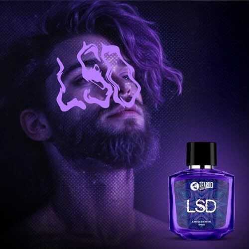 Beardo Perfume For Men - Lsd, 100Ml | Amber Spicy Scent | Concentrated Sprays - Long Lasting Fragrance | Eau De Parfum Gift For Men | Strong Edp For Men | Gift For Husband | Gift For Boyfriend | Gift For Men