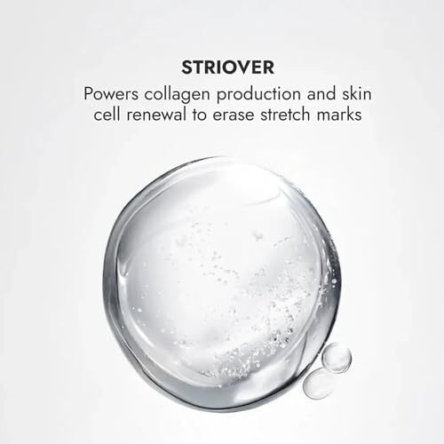 Cos-Iq Stretch Marks Removal Roll-On Serum With Striover | Scar Removal | Uneven Skin Tone | All Skin Types | 40Ml
