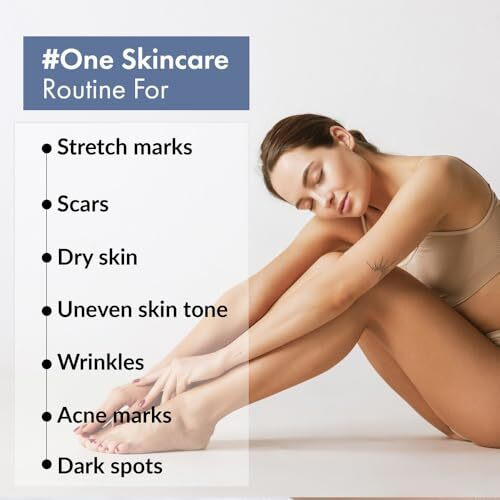 Thriveco Non-Sticky Skincare Oil Suitable For Stretch Marks | Scar Removal | Uneven Skin Tone | Vitamin E | All Skin Types | 80Ml