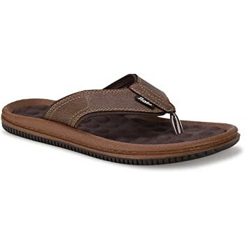 Bata Men's Joy Slippers(8714812_Brown_9 Uk)