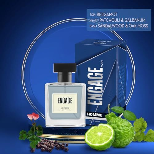 Engage Gift Set - Moments Luxury Perfume Gifts For Women & Men, Homme & Femme 200Ml, Long Lasting Smell Men & Women Perfume, Pack Of 2, Best Birthday, Anniversary Gift Hamper By Itc, Eau De Parfum
