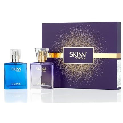 Skinn By Titan Verge And Sheer 25 Ml X 2 Nos Perfume For Pair Edp
