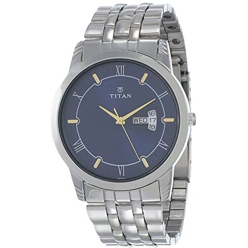 Titan Karishma Analog Blue Dial Men's Watch Nm1774Sm01/Nn1774Sm01/Np1774Sm01
