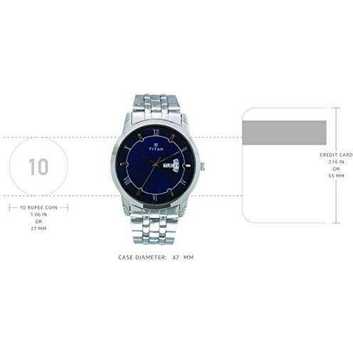 Titan Karishma Analog Blue Dial Men's Watch Nm1774Sm01/Nn1774Sm01/Np1774Sm01