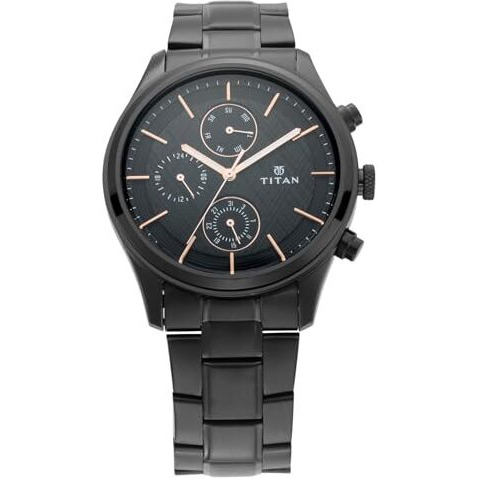Titan Neo Iv Analog Black Dial Men's Watch Nm1805Nm01/Nn1805Nm01/Np1805Nm01
