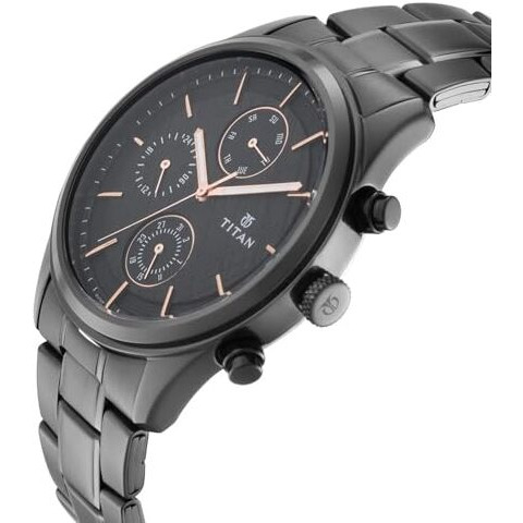 Titan Neo Iv Analog Black Dial Men's Watch Nm1805Nm01/Nn1805Nm01/Np1805Nm01