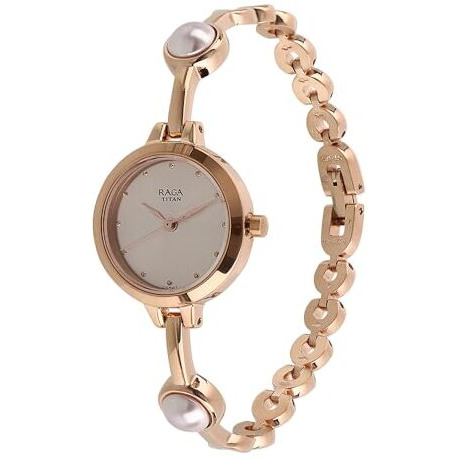 Titan Autumn-Winter 19 Analog Rose Gold Dial Women's Watch Nm2576Wm01/Nn2576Wm01/Np2576Wm01