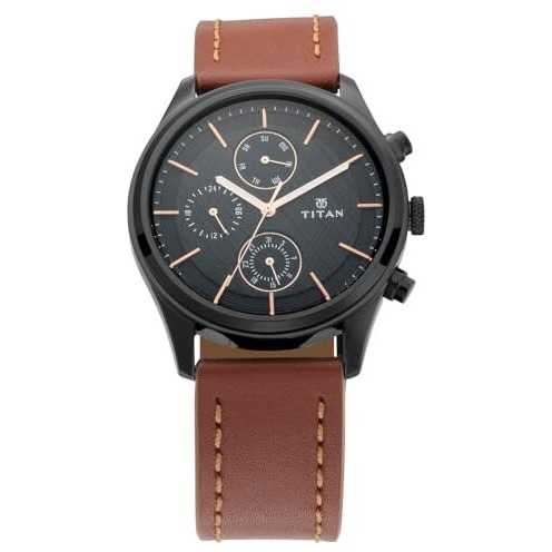 Titan Neo Iv Analog Black Dial Men's Watch Nm1805Nl01/Nn1805Nl01/Np1805Nl01