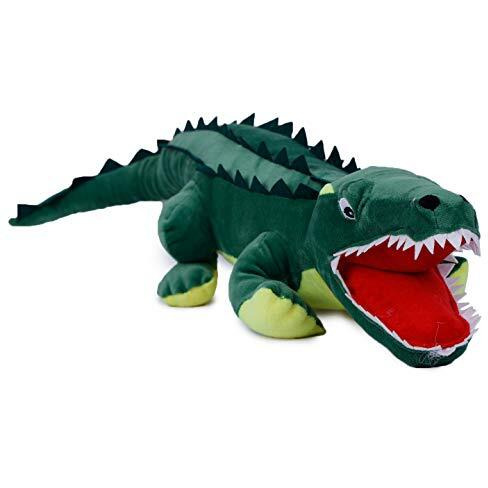 Webby Soft Crocodile With Open Mouth Stuffed Animal Plush Toy, Size - 72 Cm