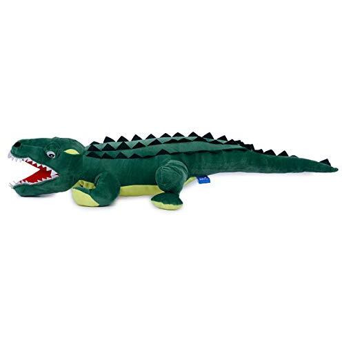Webby Soft Crocodile With Open Mouth Stuffed Animal Plush Toy, Size - 72 Cm