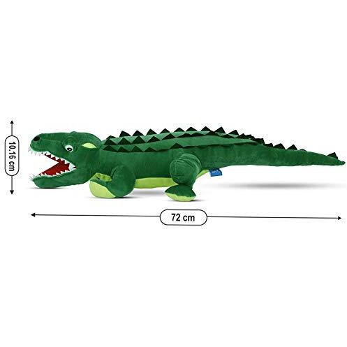 Webby Soft Crocodile With Open Mouth Stuffed Animal Plush Toy, Size - 72 Cm