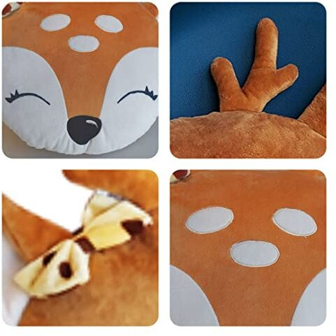 Webby Plush Cute And Adorable Deer Soft Toys Stuffed Toy For Kids, 40Cm