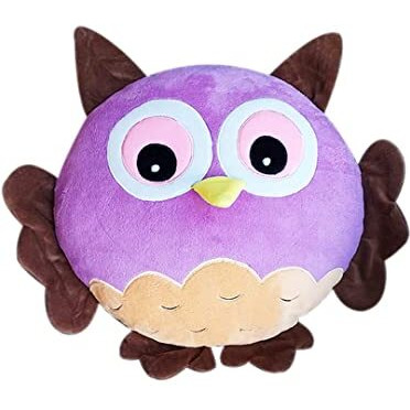 Webby Plush Cute Owl Shaped Soft Toys For Boys And Girls
