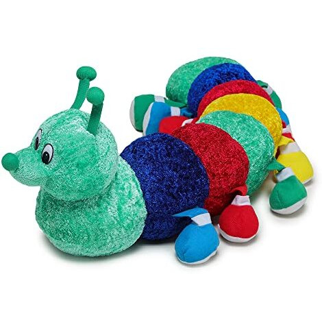Webby Plush Caterpillar | Ideal Gift For Girls, Teenager | Soft Toy For Car Accessories | Plush Stuffed Toy For Kids - 90 Cm