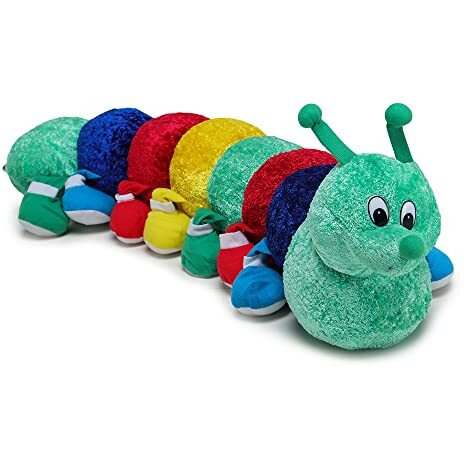Webby Plush Caterpillar | Ideal Gift For Girls, Teenager | Soft Toy For Car Accessories | Plush Stuffed Toy For Kids - 90 Cm