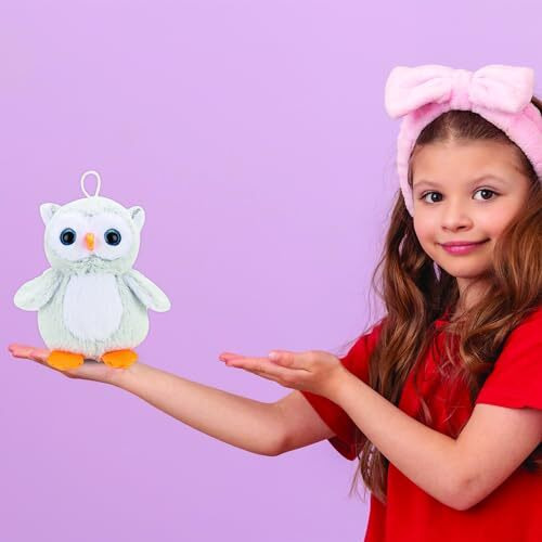Webby Plush Adorable Cute Owl Soft Toy | Birthday Gift For Girls, Wife, Girlfriend, Boyfriend, Husband | Stuffed Toys For Kids And Adults - 30 Cm (Grey)