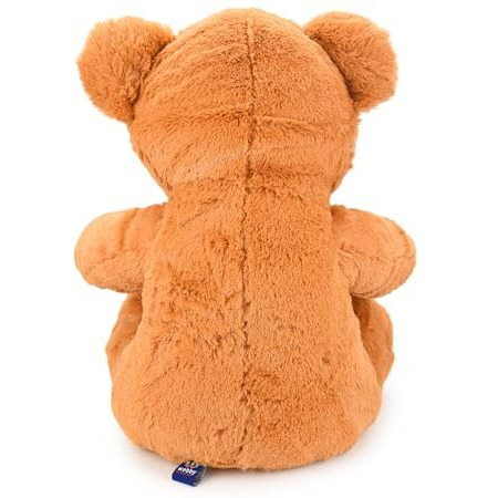 Webby Plush Cute And Adorable Teddy Bear With Star Paw | Birthday Gift For Girls, Wife, Girlfriend, Boyfriend, Husband | Diwali | Valentine Gift | Soft Toys For Kids And Adults (Brown)