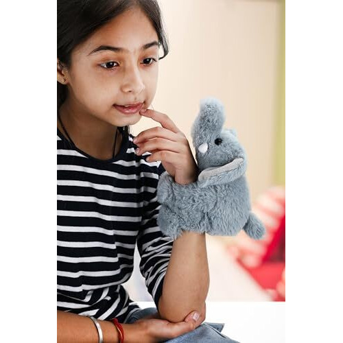 Webby Adorable Elephant Wrist Band Soft Toys | Slap Bracelet For Party Favors | Plush Stuffed Animal | Christmas | Birthday Gift | Party Surprise For Kids Teenager Boys And Girls