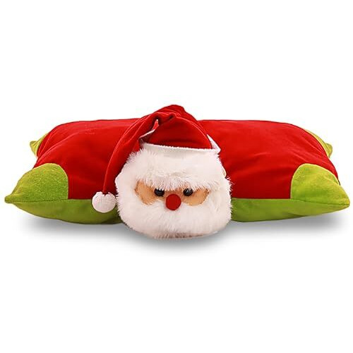 Webby Plush Santa Claus Soft Toys | Cushion For Home And Office Decor | Christmas Gift And Decoration | Birthday Gift | Multipurpose Stuffed Toys For Kids And Adults