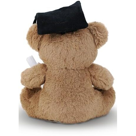 Webby Plush Graduation Teddy Bear Soft Toys | Gift And Decoration Item For Convocation | Collage Ceremony | Cute Stuffed Teddy Bear With Graduation Hat And Degree For College Students