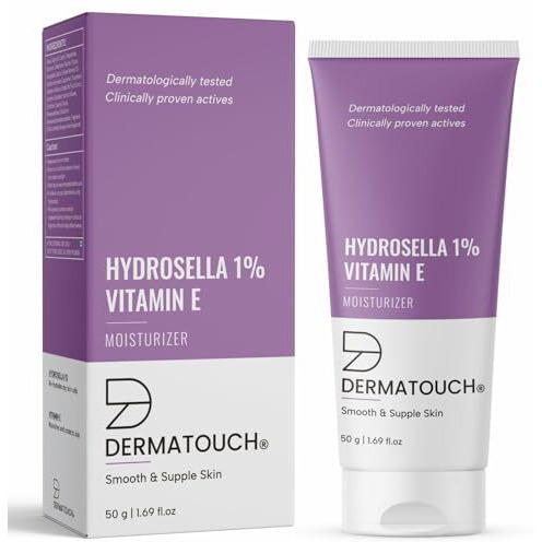 Dermatouch Vitamin E Moisturizer For Face | Daily Moisturizer Cream For Body - For All Skin Type - 50G