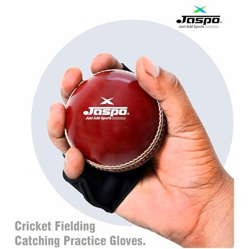 Jaspo Cricket Fielding Gloves, Finger Cut Cricket Gloves, Cricket Gloves For Training, Practice,Fielding,Multi Purpose Gloves-Suitable For Seniors/Adults Age Group