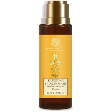 Forest Essentials Luxury Bath & Body Gift Set | Honey Vanilla Scented | Body Wash And Body Lotion