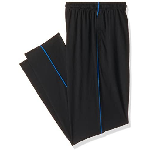 Van Heusen Athleisure Men Regular Fit Track Pants - Cotton Rich - Smart Tech, Easy Stain Release, Anti Stat, Quick Dry, Ultra Soft_50056_Black_Xl