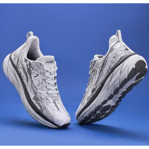 Avant Men's Storm Grey/Black Running Shoe - 9 Uk (Avmsh119Cl01Uk9)
