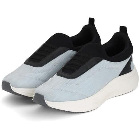 Avant Men's Brezza Slip- On Walking And Training Shoes-Breathable Mesh, Lightweight, Multi Directional Flexibility,Shock-Absorption Technology, Enhanced Cushioning, Walking Footwear (Avmsh168Cl01Uk8)