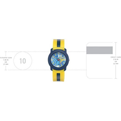 Zoop By Titan Quartz Analog Multicoloured Dial Plastic Strap Watch For Kids-Nsc3025Pp13/Nuc3025Pp13