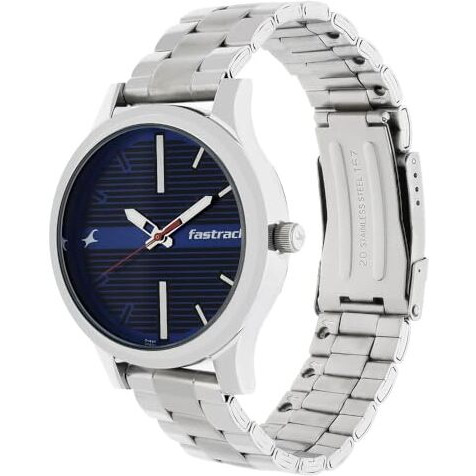 Fastrack Fundamentals Analog Blue Dial Men's Watch Nm38051Sm03/Nn38051Sm03
