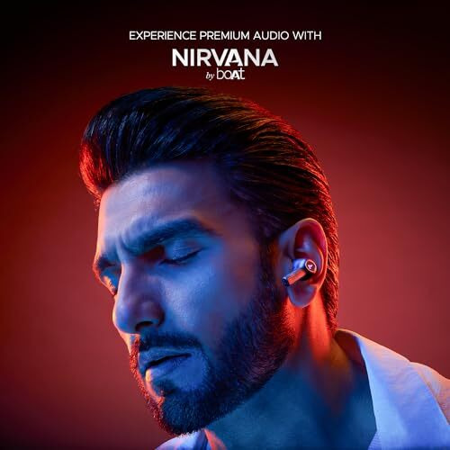 Boat Nirvana Ion Anc, Active Noise Cancellation(~32Db), 120Hrs Battery, App Support, Crystal Bionic Sound, 4Mics Enx, V5.3 Bluetooth Tws In Ear Earbuds Wireless Earphones With Mic (Crystal Black)