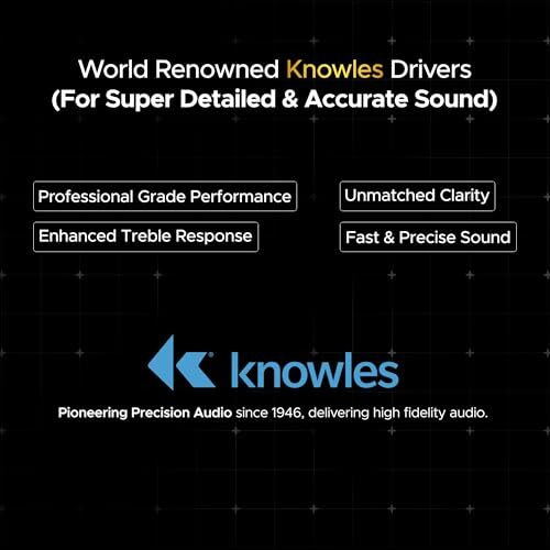 Boat New Launch Nirvana X Tws, Knowles Dual Drivers,Hi-Res Audio Ldac,App Support,Enx,Dual Pair,Spatial Audio,Fast Charge, Bluetooth Earbuds, Tws Ear Buds Wireless Earphones With Mic (Smoky Amethyst)