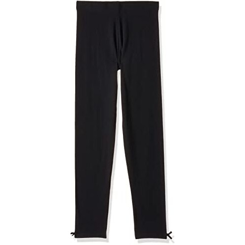 Max Girl's Regular Leggings (S23Elg07Black_Black | Rise Style Mid Rise