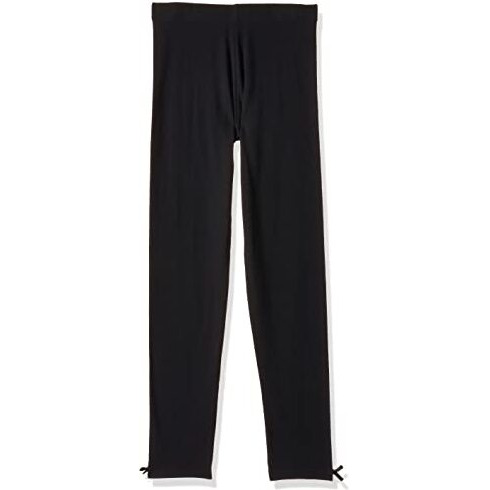 Max Girl's Regular Leggings (S23Elg07Black_Black | Rise Style Mid Rise