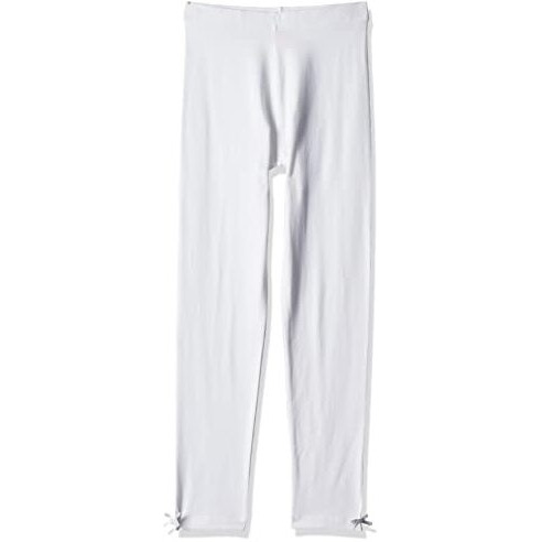 Max Girls Solid Full-Length Leggings_S23Elg08White_11-12Years White Fit Type  Regular Fit, Mid Rise