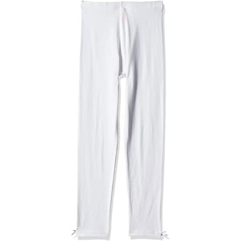 Max Girls Solid Full-Length Leggings_S23Elg08White_11-12Years White Fit Type  Regular Fit, Mid Rise