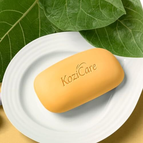 Kozicare Kojic Acid Soap & Glutathione Soap | Papaya Soap | Body Tan Removal Soap | Ghar Ka Soap | Bath Soap Combo Offers | Bathing Soaps For Glowing Skin | Helps Exfoliate Dead Skin - Pack Of 3