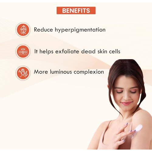 Kozicare Cream Papaya Body Lotion For All Skin Types | Shea Butter Body Lotion, Niacinamide & Kojic Acid Body Lotion | Reduce Dryness & Flakiness | Soft, Supple & Moisturize Skin - 200 Ml