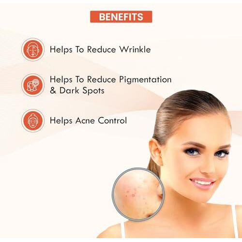 Kozicare Kojic Acid Cream | Papaya | Tan Removal | Face For Glowing Skin | Non-Greasy & Lightweight | For Men & Women | Suitable For All Skin Type - 15 G