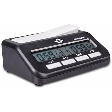 Nivia 329 Plastic Chess Clock (Black)