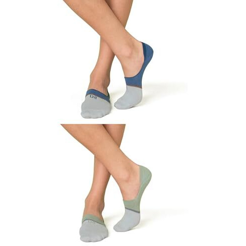 Damenschpack Of 2 Regular Fit Cotton Blend Super Soft Anti-Bacterial Moisture Wicking Stretchy Breathable Below Ankle Socks For Men