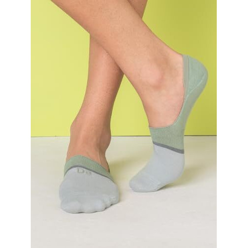 Damenschpack Of 2 Regular Fit Cotton Blend Super Soft Anti-Bacterial Moisture Wicking Stretchy Breathable Below Ankle Socks For Men