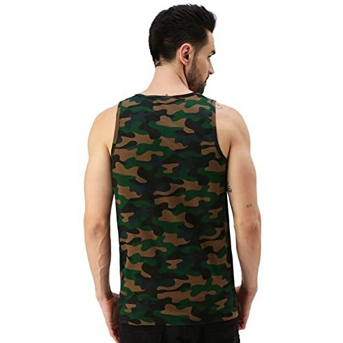 Veirdo Men Sleeveless Tshirt, Vest For Men, Cotton Sando For Gym, Cycling, Running, & Other Sports