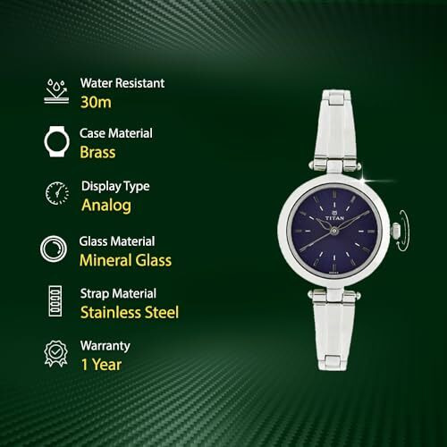 Titan Analog Blue Dial Women's Watch Nm2574Sm01/Nn2574Sm01/Np2574Sm01