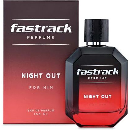 Fastrack Perfume Night Out |Perfume For Men| 100 Ml Edp |Long Lasting Smell |Woody Oud Perfume For Men | Crafted By European Experts|Best Gift For Men