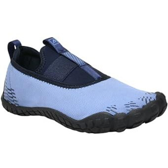 Impakto Barefoot Rooted Big Toe Box - Cross Training, Gym, Running, Walking Shoes For Women Blue