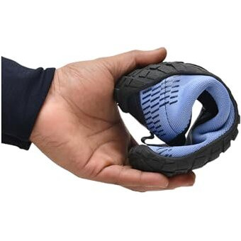 Impakto Barefoot Rooted Big Toe Box - Cross Training, Gym, Running, Walking Shoes For Women Blue